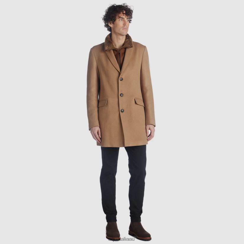 LORENZO Men Aquatalia Clothing 2T842D287 NATURAL