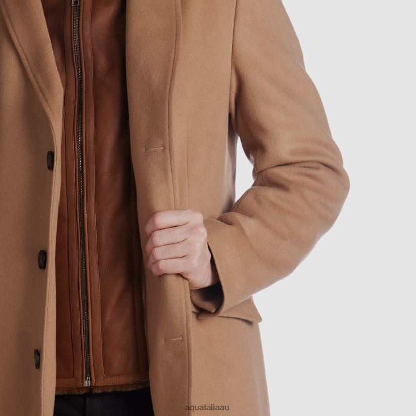 LORENZO Men Aquatalia Clothing 2T842D287 NATURAL