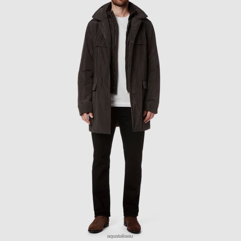 LUCCA Men Aquatalia Clothing 2T842D308 BROWN