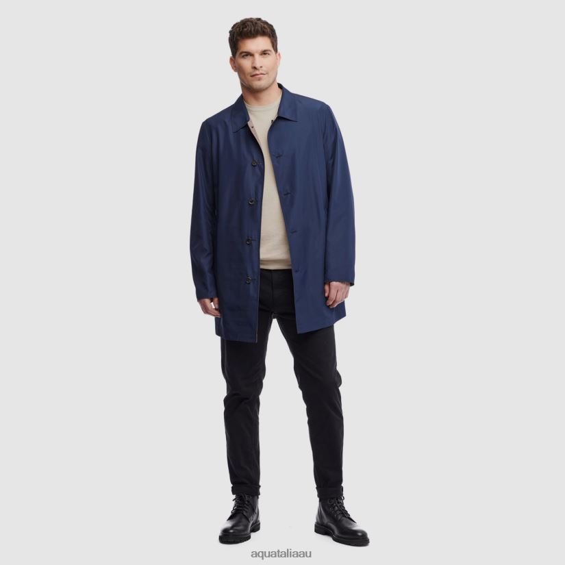 MERANO Men Aquatalia Clothing 2T842D293 DARK NAVY/TAN