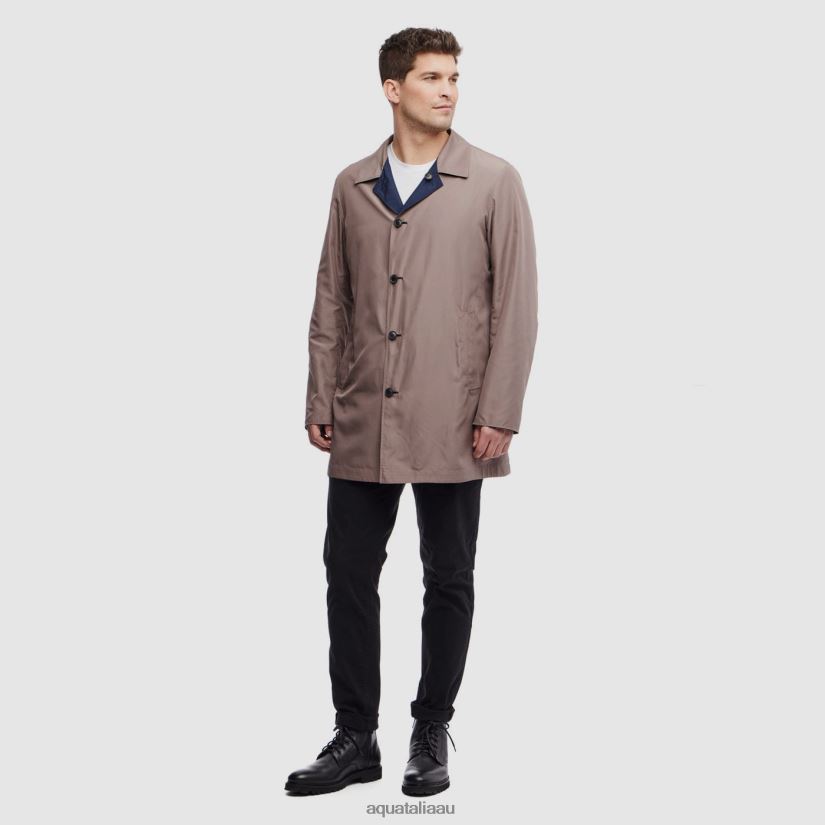 MERANO Men Aquatalia Clothing 2T842D293 DARK NAVY/TAN