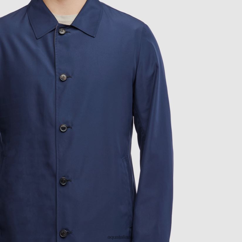 MERANO Men Aquatalia Clothing 2T842D293 DARK NAVY/TAN