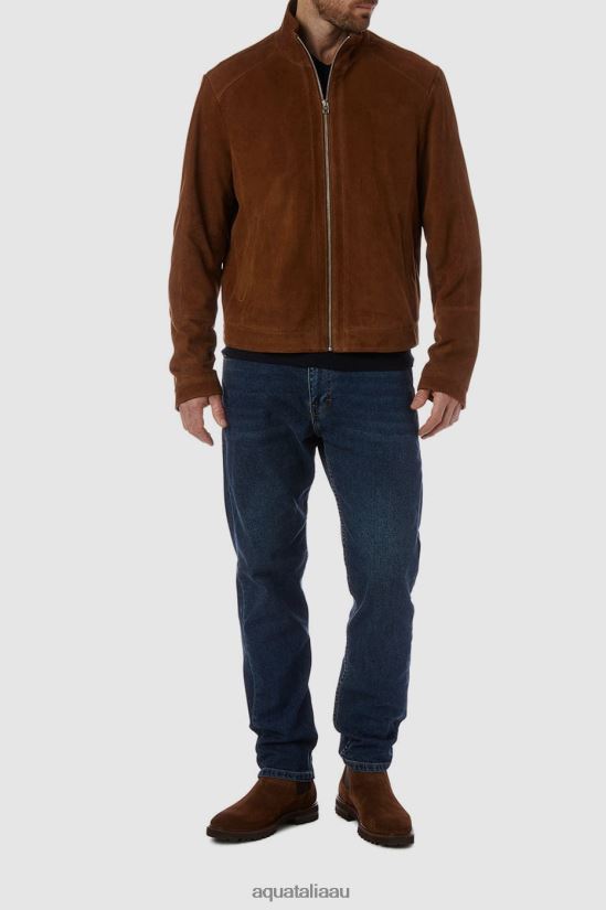 MESSINA Men Aquatalia Clothing 2T842D310 COGNAC