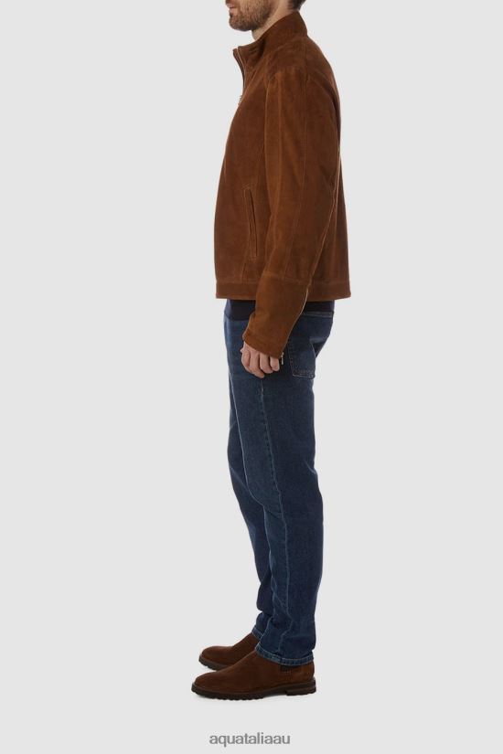 MESSINA Men Aquatalia Clothing 2T842D310 COGNAC