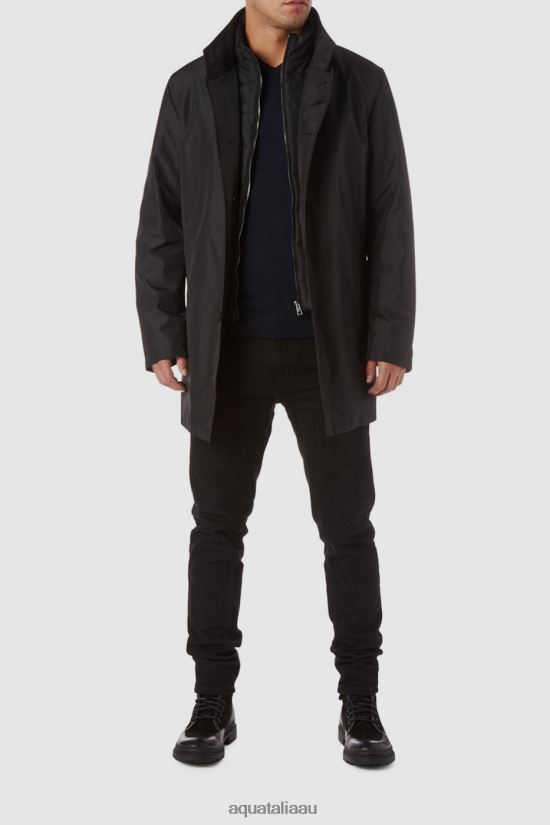 TERAMO Men Aquatalia Clothing 2T842D318 BLACK