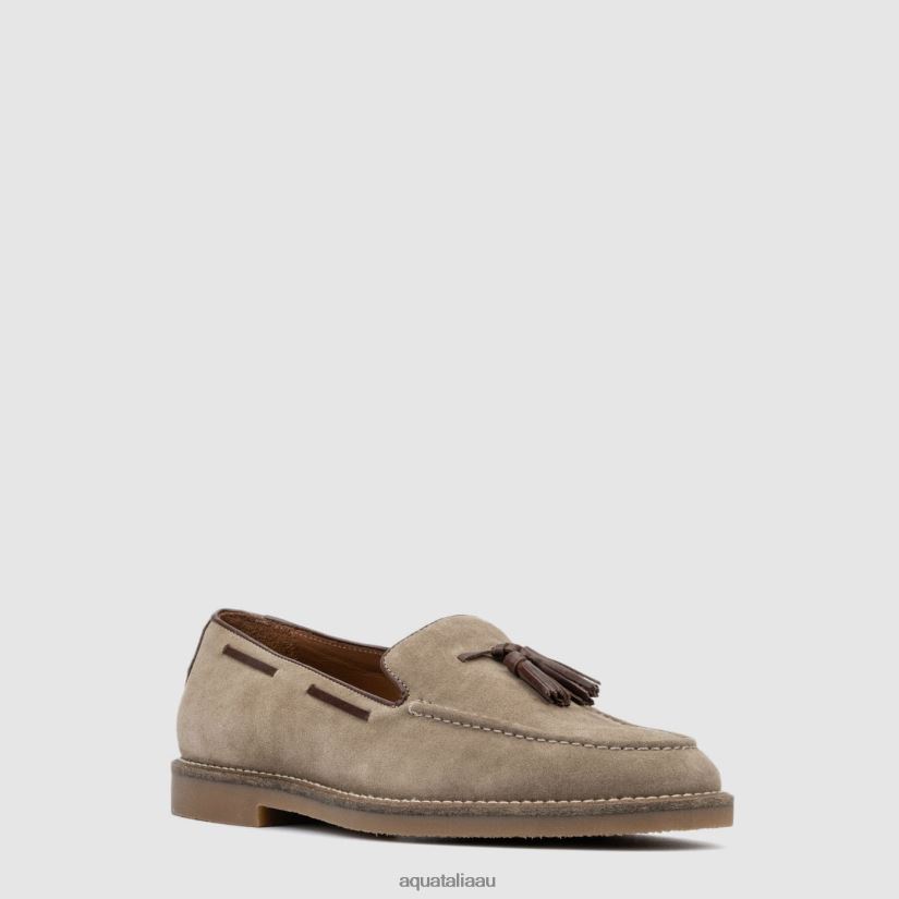 SANDRO Men Aquatalia Shoe 2T842D227 COBBLESTONE/BROWN