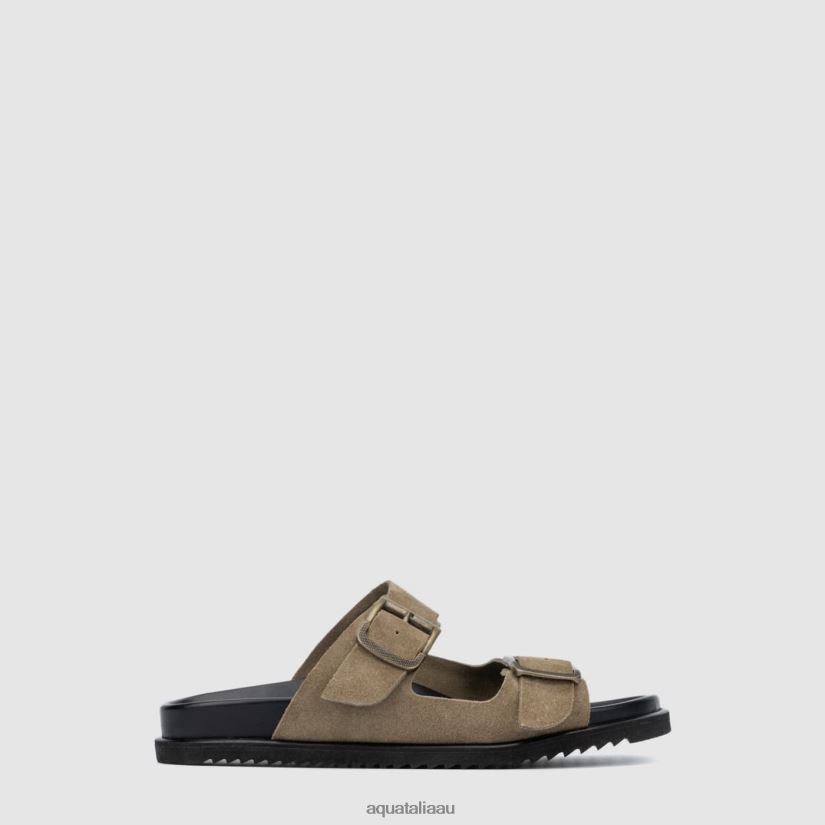 BYRON Men Aquatalia Shoe 2T842D253 LEAD GREY