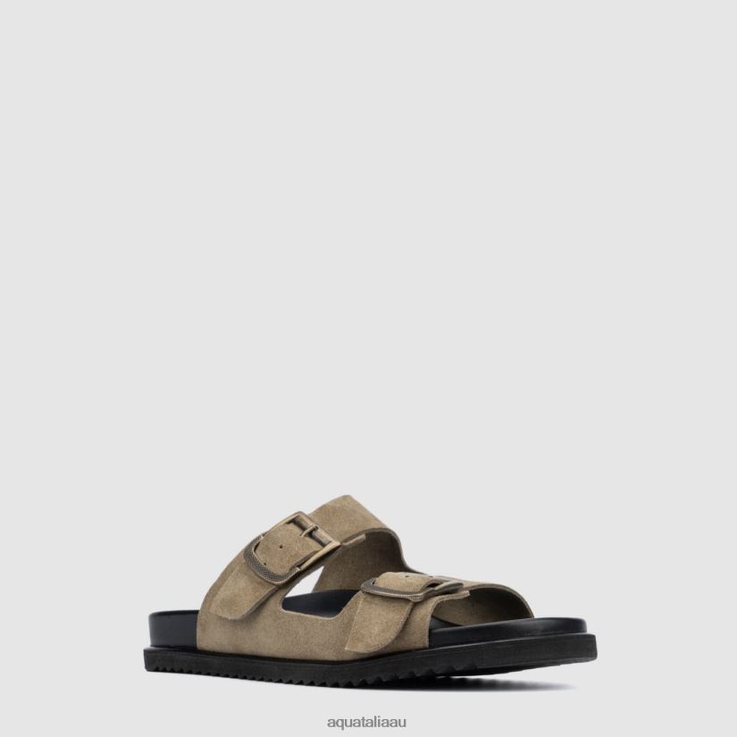 BYRON Men Aquatalia Shoe 2T842D253 LEAD GREY