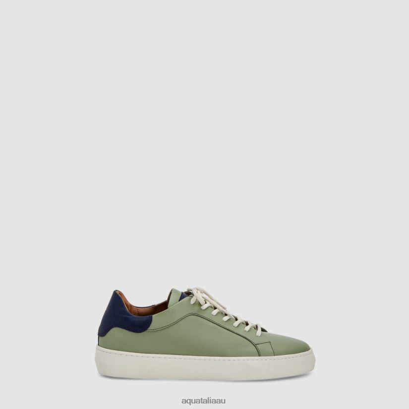 RICARDO Men Aquatalia Shoe 2T842D246 CUCUMBER/NOCTURNE