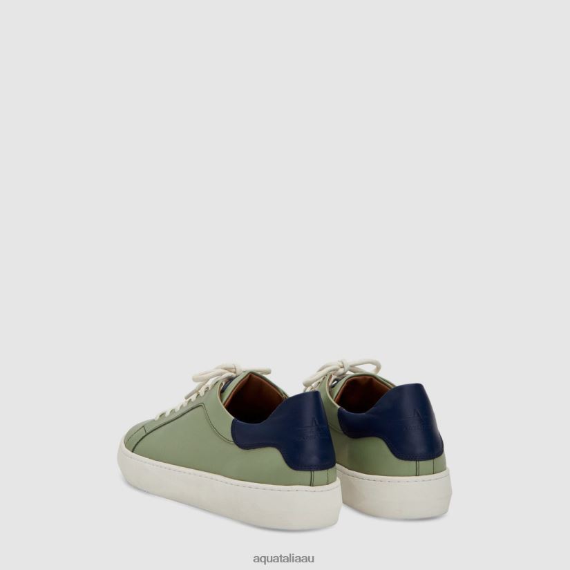 RICARDO Men Aquatalia Shoe 2T842D246 CUCUMBER/NOCTURNE