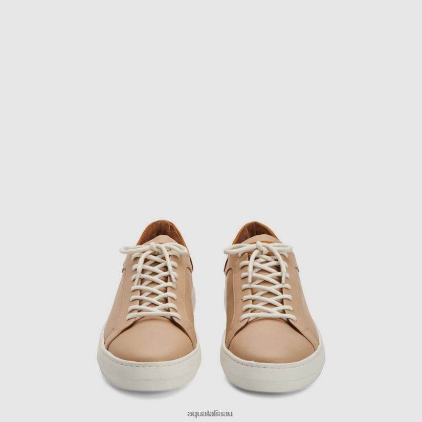 RICARDO Men Aquatalia Shoe 2T842D247 Cappuccino/Marigold