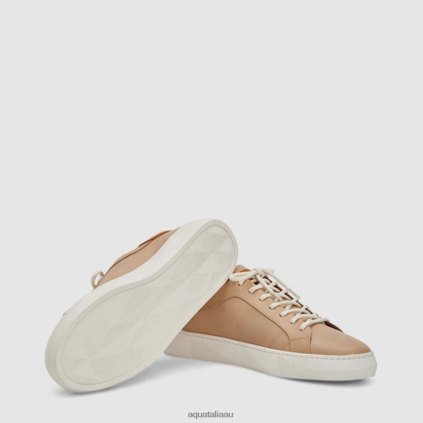 RICARDO Men Aquatalia Shoe 2T842D247 Cappuccino/Marigold