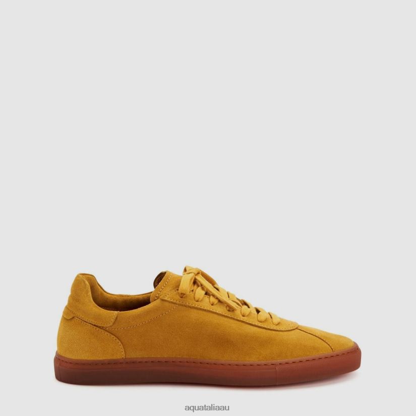 SCOTT Men Aquatalia Shoe 2T842D251 DARK MUSTARD