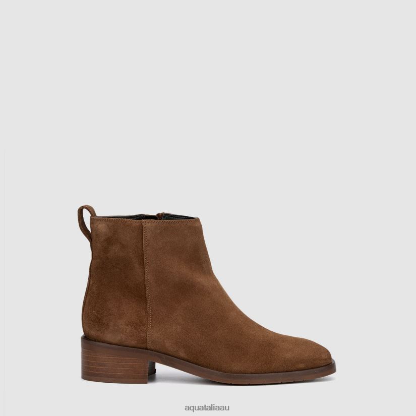 CARISA Women Aquatalia Shoe 2T842D5 BRANDY