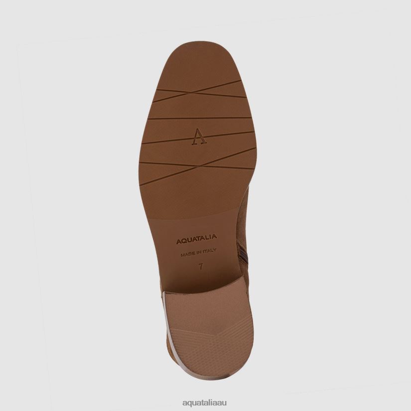 CARISA Women Aquatalia Shoe 2T842D5 BRANDY