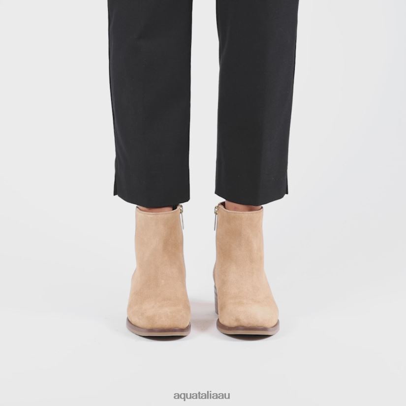 CARISA Women Aquatalia Shoe 2T842D5 BRANDY