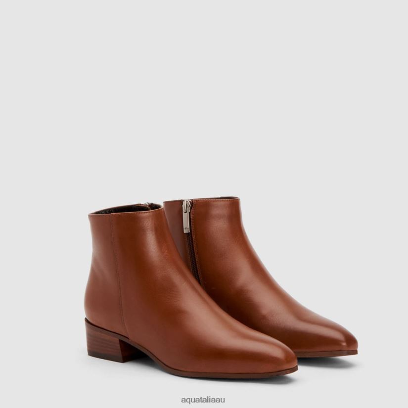 FUOCO Women Aquatalia Shoe 2T842D24 COGNAC