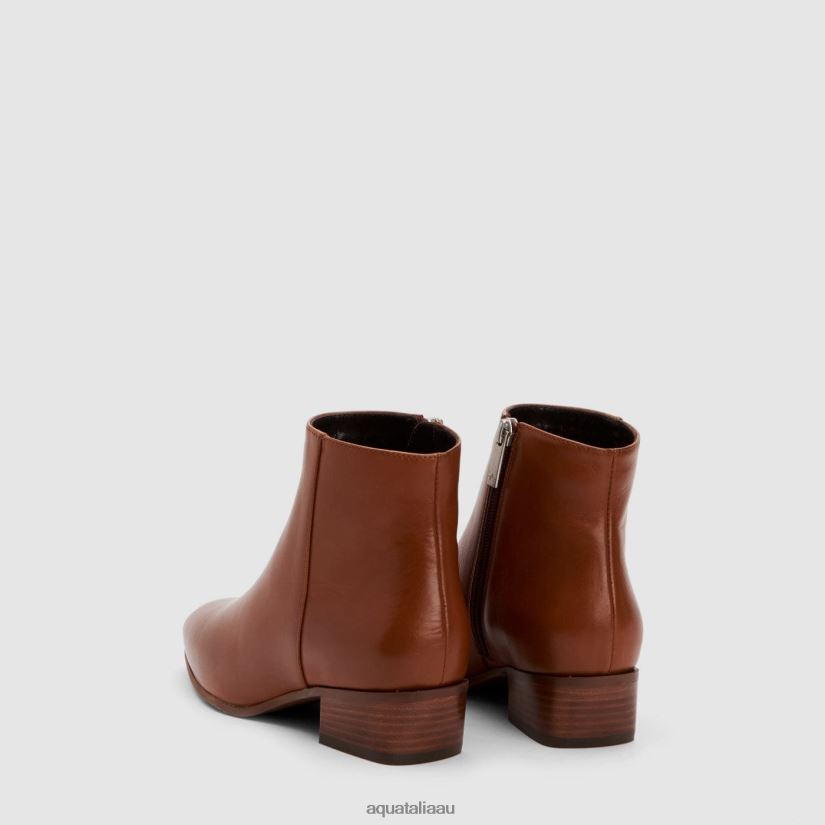 FUOCO Women Aquatalia Shoe 2T842D24 COGNAC