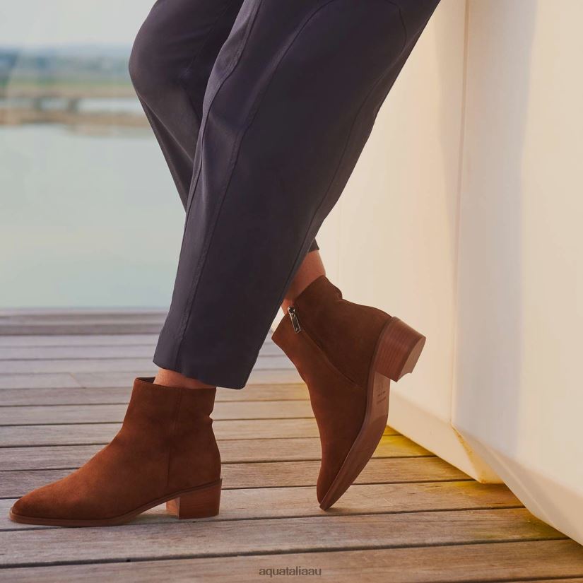 REETA Women Aquatalia Shoe 2T842D15 WHISKEY