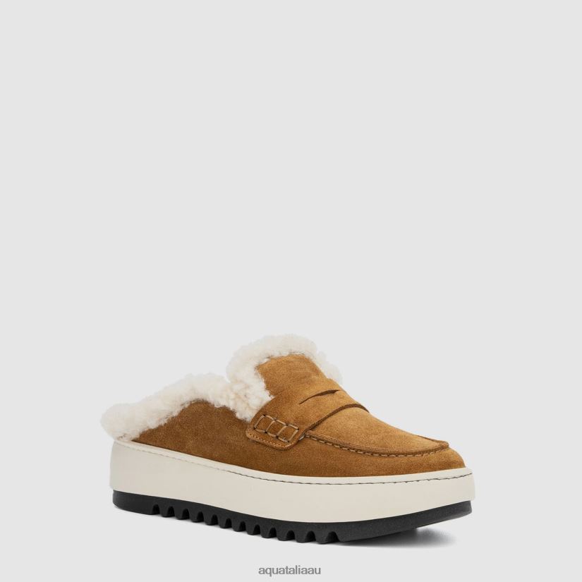 AMATA Women Aquatalia Shoe 2T842D74 CAMEL