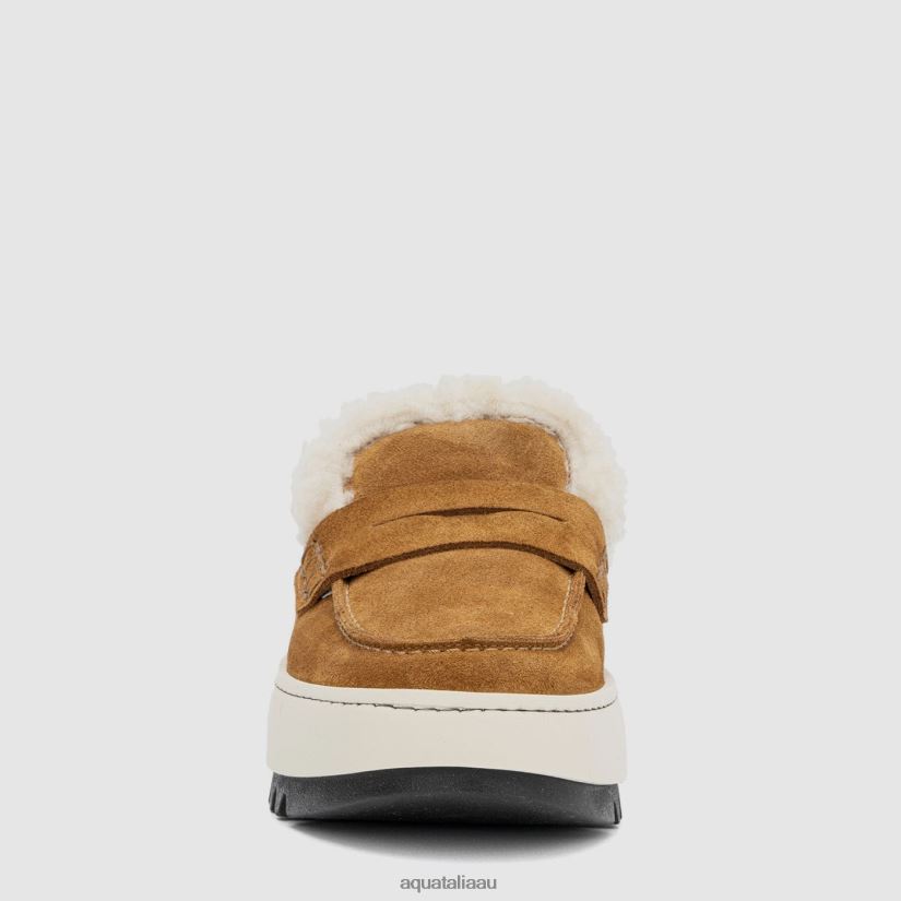 AMATA Women Aquatalia Shoe 2T842D74 CAMEL