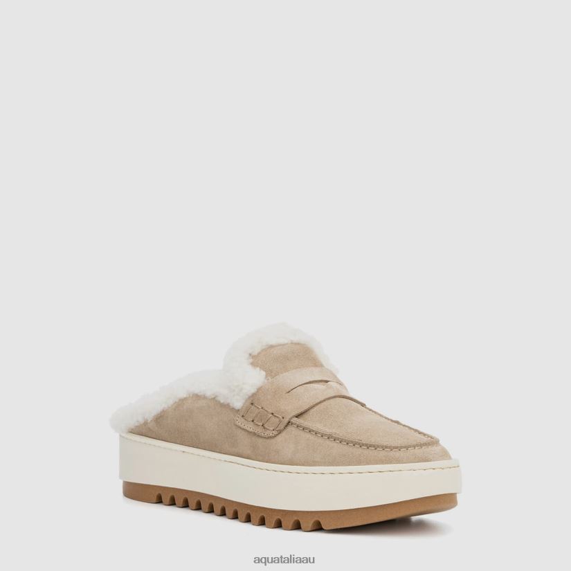 AMATA Women Aquatalia Shoe 2T842D76 ECRU