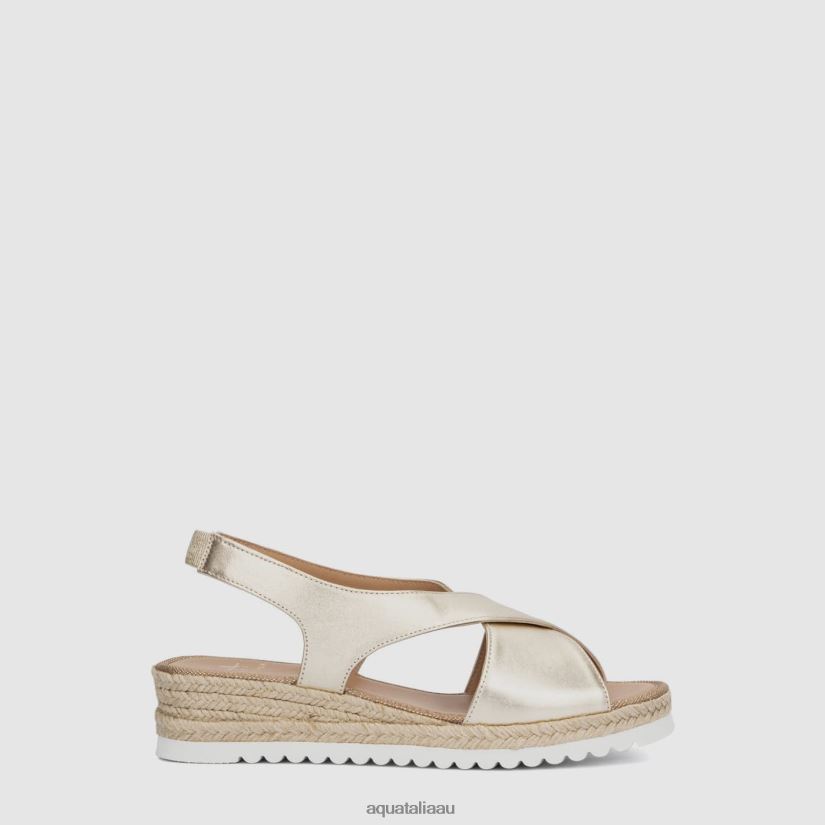 ADELINA Women Aquatalia Shoe 2T842D83 PLATINO