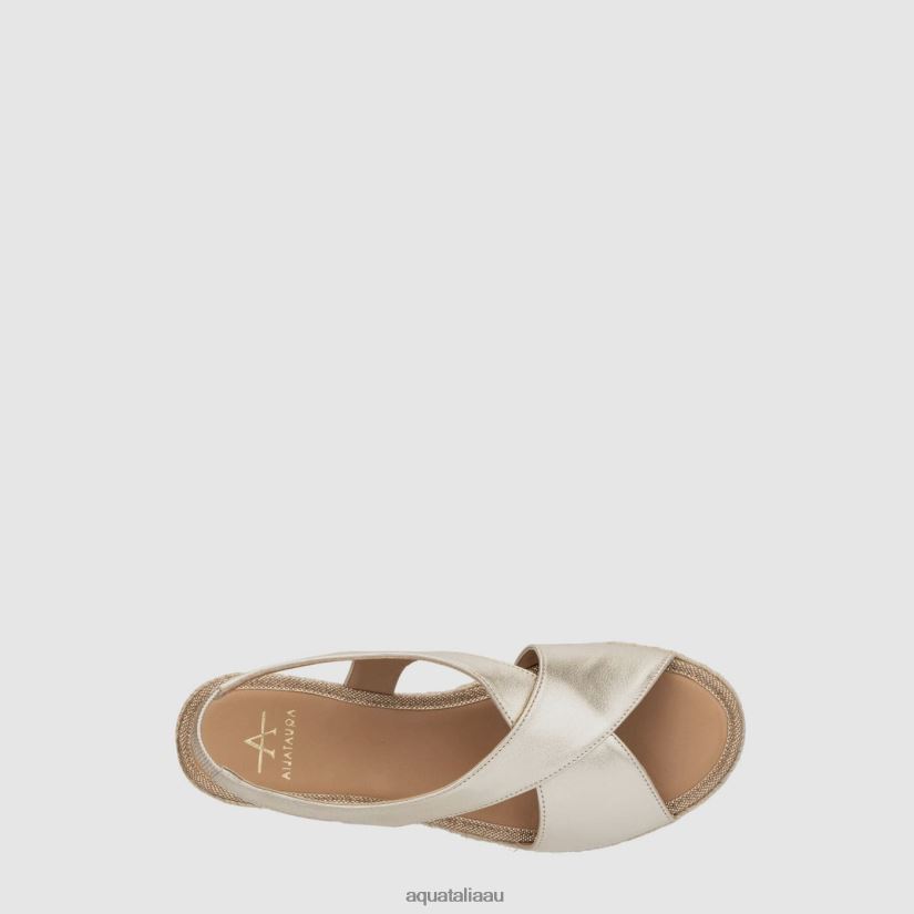 ADELINA Women Aquatalia Shoe 2T842D83 PLATINO