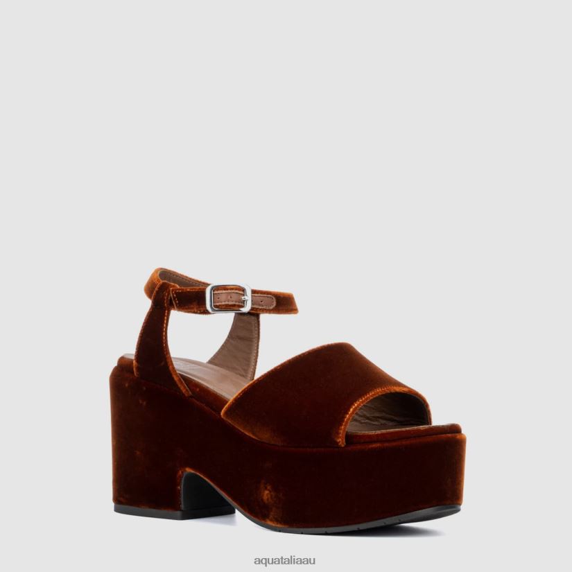 EMMIE Women Aquatalia Shoe 2T842D119 DEEP RUST