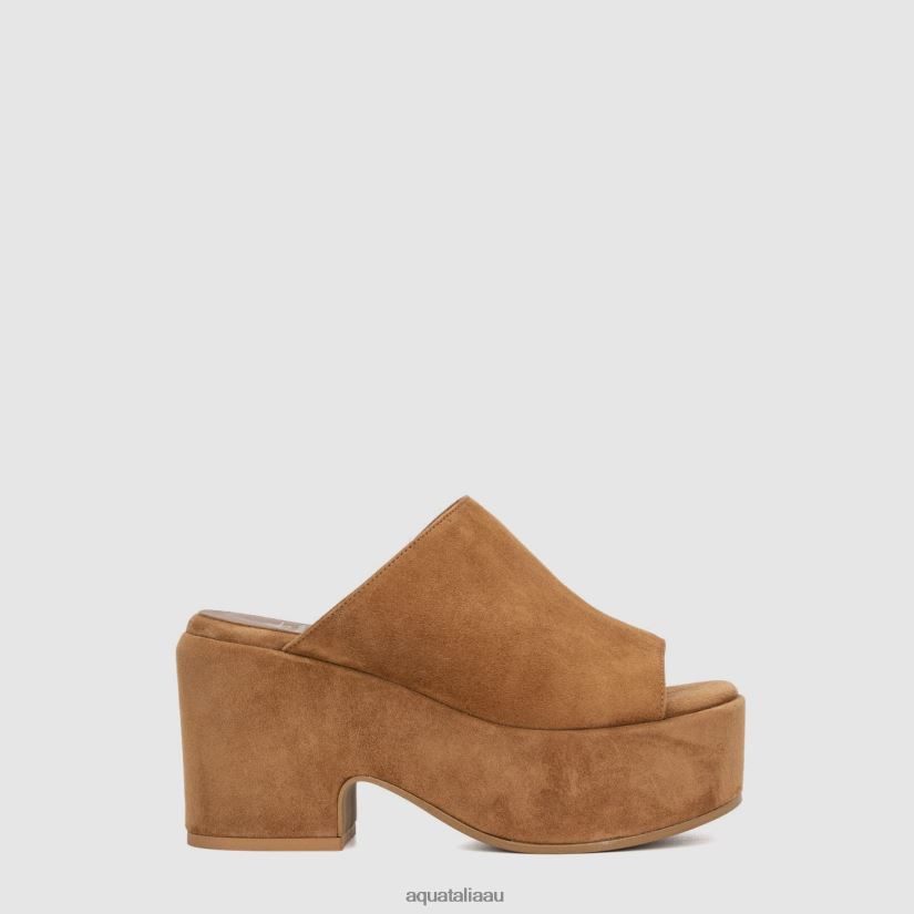 EVONNA Women Aquatalia Shoe 2T842D121 CAFFE