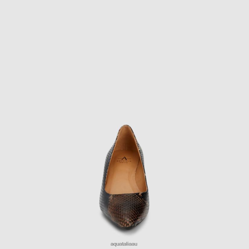 PASHA Women Aquatalia Shoe 2T842D213 NAVY/BROWN