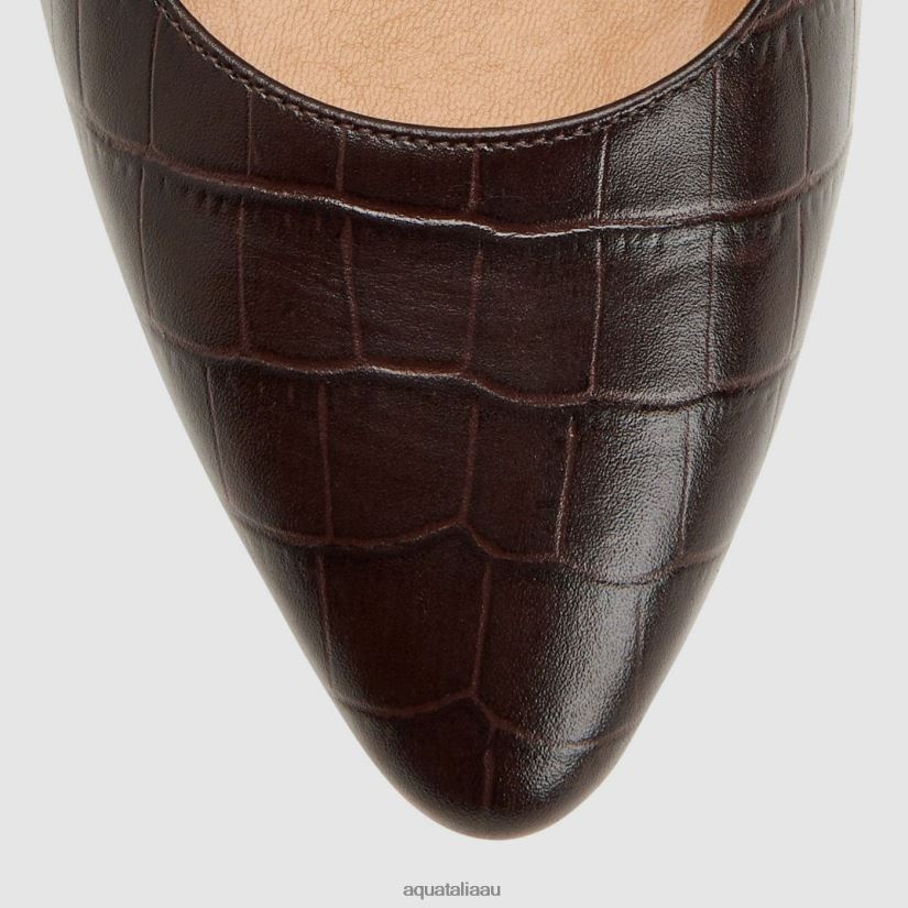 PASHA Women Aquatalia Shoe 2T842D214 MIDNIGHT BROWN