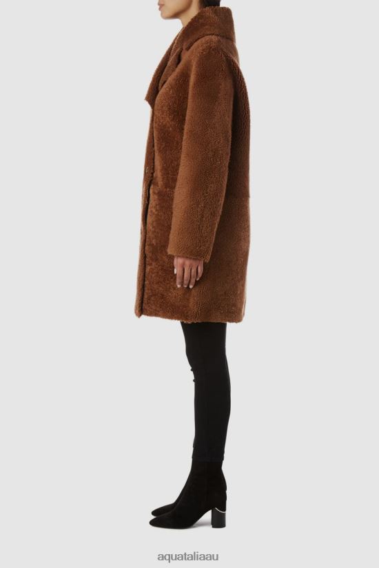 DOPPIA Women Aquatalia Clothing 2T842D273 COGNAC