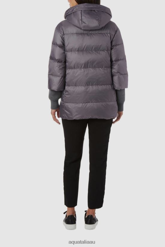 FIDENZA Women Aquatalia Clothing 2T842D274 DARK GREY