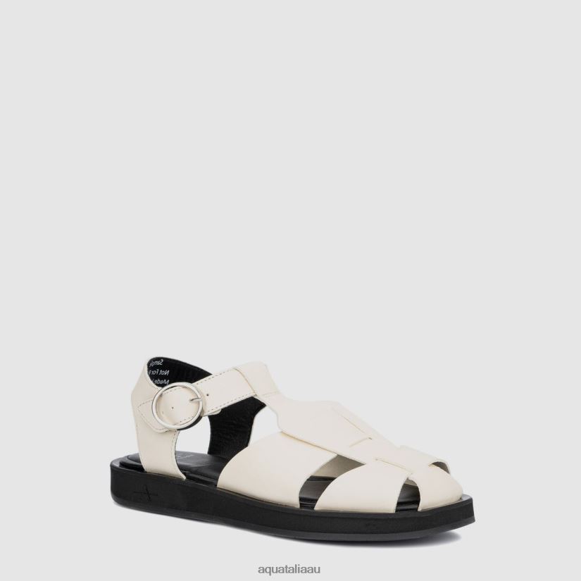 GINATA Women Aquatalia Shoe 2T842D189 OFF WHITE