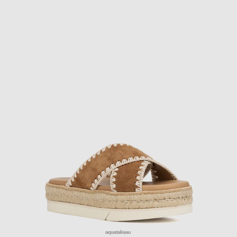 SYLVIE Women Aquatalia Shoe 2T842D196 WHISKEY/NATURAL