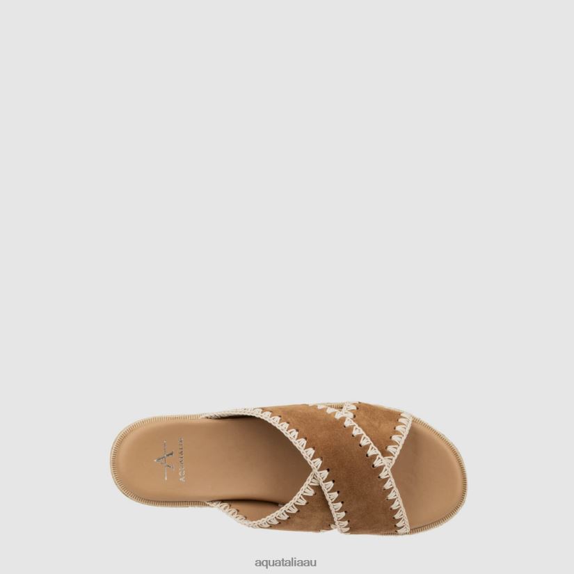 SYLVIE Women Aquatalia Shoe 2T842D196 WHISKEY/NATURAL