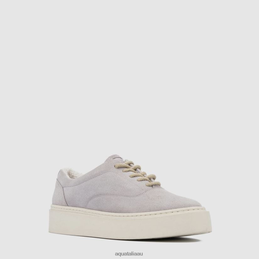 LORA Women Aquatalia Shoe 2T842D168 MAUVE GREY