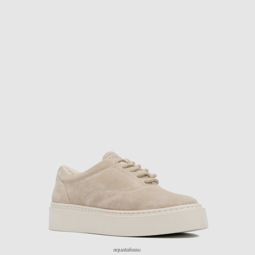 LORA Women Aquatalia Shoe 2T842D169 DARK TAUPE